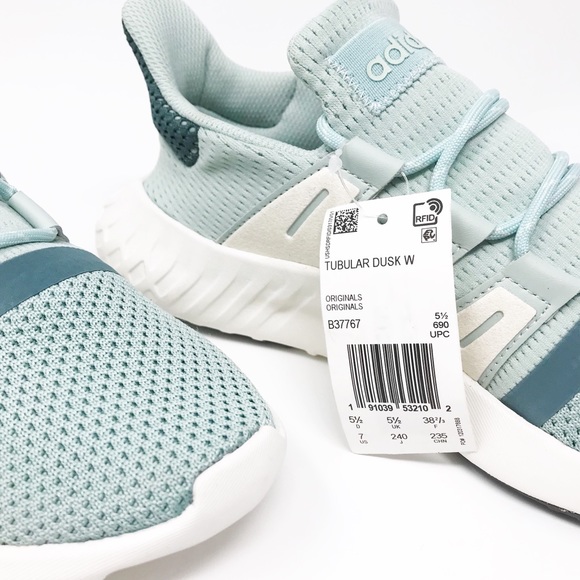 ❌SOLD❌ Adidas Tubular Dusk Athletic Shoes Mint 7 - Picture 3 of 8